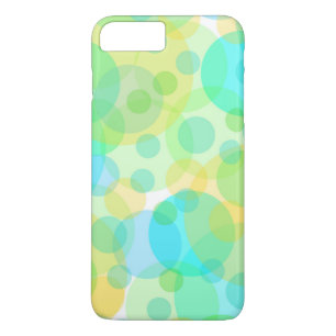 Coques Pour iPhone Cercles Bulles Aquamarine Art Amusant Fantaisiste