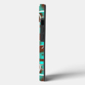Coques Case-Mate iPhone Cercles célestes circulaires Motif (Verso / Gauche)