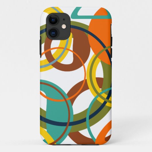 Coques Case-Mate iPhone Cercles, cercles (Dos)