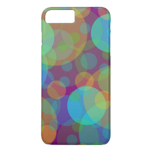 Coques Pour iPhone Cercles colorés Art Abstrait