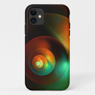 Case-Mate iPhone Case Cercles colorés Motif d'art Abstrait moderne #18