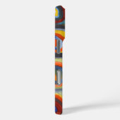 Coques Case-Mate iPhone Cercles concentrés Carré de Kandinsky (Verso / Droite)