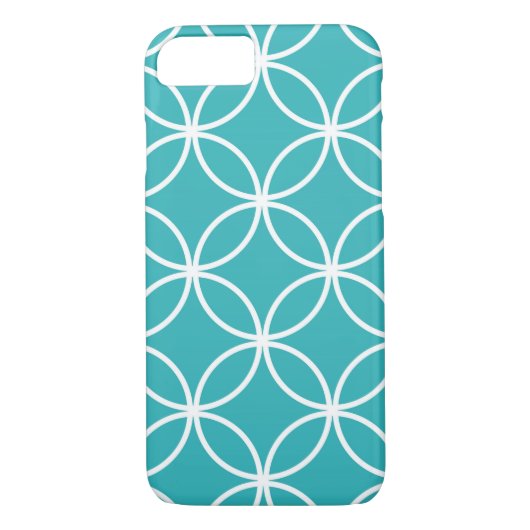 Coques Case-Mate iPhone Cercles de chevauchement Motif moderne et mignon A (Dos)