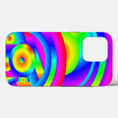 Coques Case-Mate iPhone Cercles de couleur (Verso (horizontal))