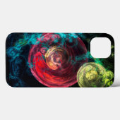 Coques Case-Mate iPhone Cercles de galaxies (Verso (horizontal))