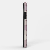 Coques Case-Mate iPhone Cercles de tissu motif abstrait (Dos/Droite)