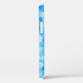 Coques Case-Mate iPhone Cercles d'hiver : Pois Abstraits. (Verso / Droite)