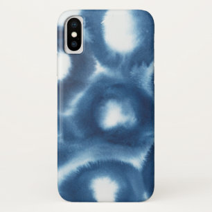 Coques Pour iPhone Cercles d'impression d'aquarelle d'Indigio
