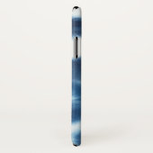Coques Case-Mate iPhone Cercles d'impression d'aquarelle Indigio (Dos/Droite)