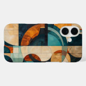 Coques Case-Mate iPhone Cercles d'intersection (Verso (horizontal))