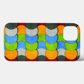 Coques Case-Mate iPhone Cercles empilés-Texté par Shirley Taylor (Verso (horizontal))