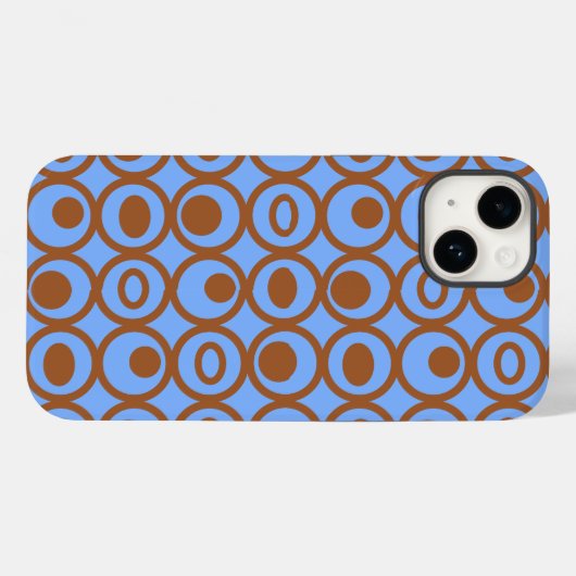 Coques Case-Mate iPhone Cercles en cercles (Verso (horizontal))