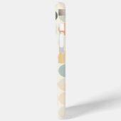 Coques Case-Mate iPhone Cercles et autres formes sur fond blanc (Verso / Gauche)