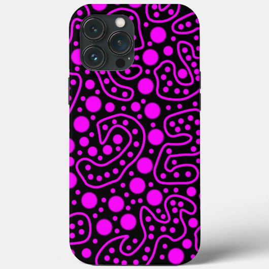 Coques Case-Mate iPhone Cercles Et Lignes Coque-coque iphone (Verso)