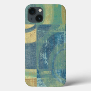 iPhone 13 Coque Cercles et panneaux multicolores