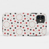 Coques Case-Mate iPhone cercles étoilés (Dos (Horizontal))