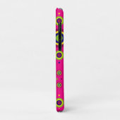 Coques Case-Mate iPhone Cercles funky personnalisés Motif (Dos/Gauche)