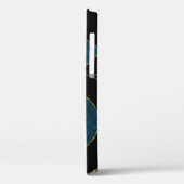 Coques Case-Mate iPhone Cercles Géométriques Abstraits Paillettes Or | (Verso / Gauche)