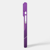 Coques Case-Mate iPhone Cercles géométriques Moderne violet avec n'importe (Verso / Gauche)