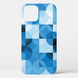 Case-Mate iPhone Case Cercles invisibles : Vintage bleu Abstrait