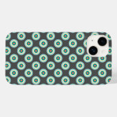 Coques Case-Mate iPhone Cercles mixtes gris par Shirley Taylor (Verso (horizontal))