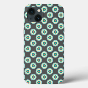 Case-Mate iPhone Case Cercles mixtes gris par Shirley Taylor