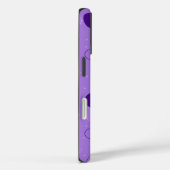 Coques Case-Mate iPhone Cercles pourpres (Verso / Droite)