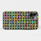 Coques Case-Mate iPhone Cercles-rétro-abstrait-géométrique (Dos (Horizontal))