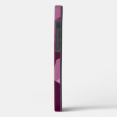 Coques Case-Mate iPhone cercles rose et violet motif (Verso / Gauche)