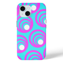 Cercles roses Cercle intérieur blanc