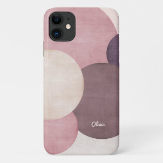 Case-Mate iPhone Case Cercles simples modernes personnalisés