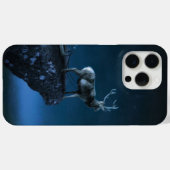 Coques Case-Mate iPhone cerf au clair de lune (Verso (horizontal))