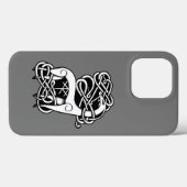 Coques Case-Mate iPhone Cerf céleste gris/nordique (Verso (horizontal))