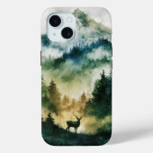 Coques Case-Mate iPhone Cerf dans la forêt (Verso)