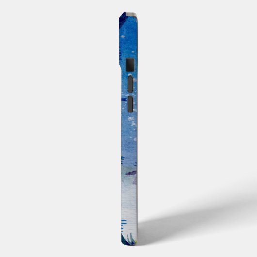 Coques Case-Mate iPhone Cerf dans la Forêt de neige magique (Verso / Gauche)