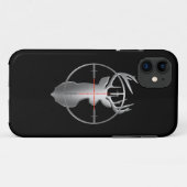 Coques Case-Mate iPhone Cerf dans le Visé (Dos (Horizontal))