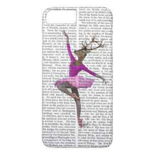 Coque iPhone 8 Plus/7 Plus Cerf de ballet en rose