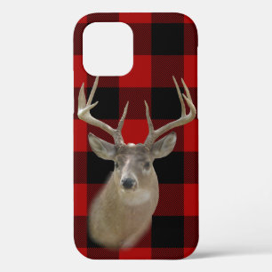Case-Mate iPhone Case cerf de buck sur plaid de buffalo