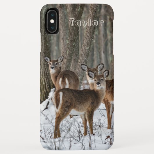Coques Case-Mate iPhone Cerf d'hiver (Dos)