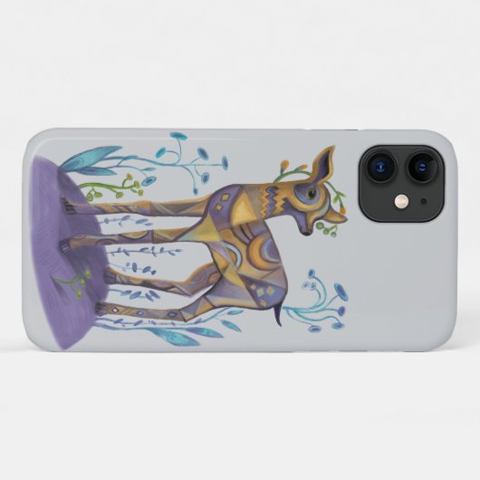 Coques Case-Mate iPhone cerf mignon (Dos (Horizontal))