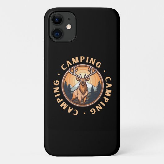 Coques Case-Mate iPhone Cerf - Sauvagerie - Camping (Dos)