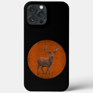 Case-Mate iPhone Case Cerf vintage de nature orange