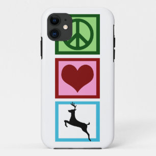 Etui iPhone Case-Mate Cerfs communs d'amour de paix