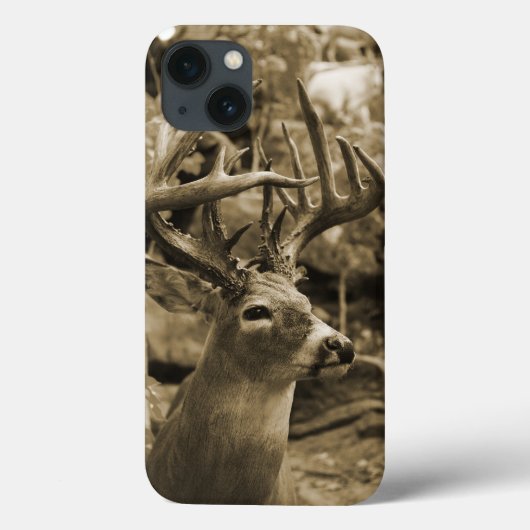 Coques Case-Mate iPhone Cerfs communs de trophée (Verso)