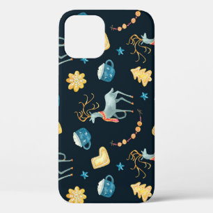 Case-Mate iPhone Case Cerfs de Noël : Aquarelle Motif sans ambages