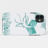 Coques Case-Mate iPhone Cerfs-volants avec Monogramme (Dos (Horizontal))