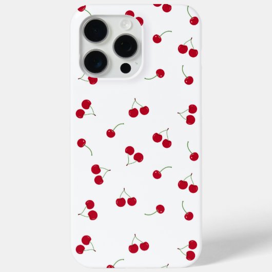 Coques Case-Mate iPhone  Cerise Cerises (Verso)