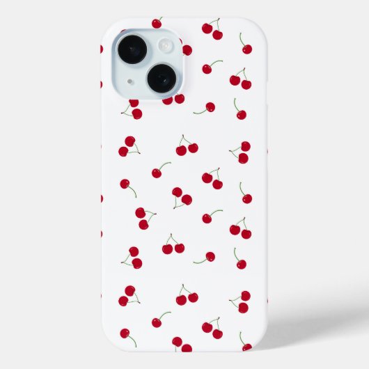Coques Case-Mate iPhone  Cerise Cerises (Verso)