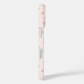 Coques Case-Mate iPhone Cerise Contour Minimalisme (Verso / Droite)