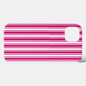 Coques Case-Mate iPhone Cerise et blanc bandes de bonbons Coque-Mate iPhon (Verso (horizontal))